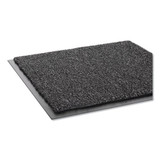 Rely-on Olefin Indoor Wiper Mat, 36 X 48, Charcoal