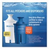 Water Filter Pitcher Advanced Replacement Filters, 3/pack