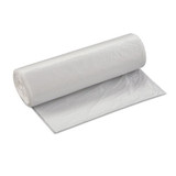 High-density Commercial Can Liners Value Pack, 33 Gal, 14 Microns, 33" X 39", Clear, 250/carton