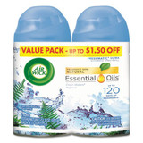 Freshmatic Ultra Spray Refill, Fresh Waters, Aerosol, 5.89 Oz, 2/pack 3 Packs/carton