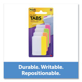 2" Angled Tabs, 1/5-cut Tabs, Assorted Brights, 2" Wide, 24/pack