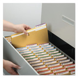 Reinforced Top Tab Colored File Folders, 1/3-cut Tabs, Legal Size, Goldenrod, 100/box