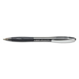 Atlantis Retractable Ballpoint Pen, Medium 1mm, Black Ink/barrel, Dozen