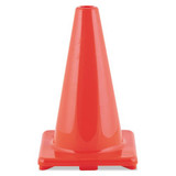 Hi-visibility Vinyl Cones, 6" Tall, Orange