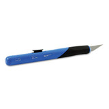 Retract-a-blade Knife, #11 Blade, Blue/black