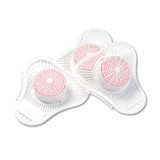 Urinal Screen W/ Para Deodorizer Block, Cherry, 12/box