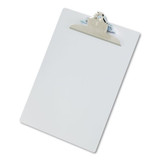 Aluminum Clipboard W/high-capacity Clip, 1" Clip Cap, 8 1/2 X 12 Sheets, Silver