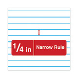 Wirebound Memo Book, Narrow Rule, 3 X 5, White, 50 Sheets, 12/pack