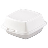 Carryout Food Containers, Foam, 1-comp, 5 7/8 X 6 X 3, White, 500/carton
