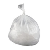 High-density Commercial Can Liners Value Pack, 33 Gal, 11 Microns, 33" X 39", Clear, 500/carton