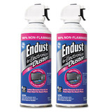 Non-flammable Duster With Bitterant, 10 Oz, 2 Cans/pack