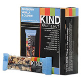 Fruit And Nut Bars, Blueberry Vanilla And Cashew, 1.4 Oz Bar, 12/box