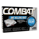 Combat Ant Killing System, Child-resistant, Kills Queen & Colony, 6/box
