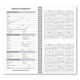 Weekly Appointment Book Refill Hourly Ruled, 6.25 X 3.25, 2021