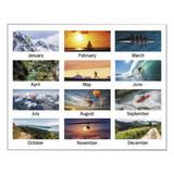 Motivational Panoramic Desk Pad, 22 X 17, Motivational, 2021