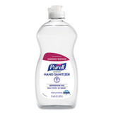 Advanced Gel Hand Sanitizer, Clean Scent, 12.6 Oz Squeeze Bottle, 12/carton
