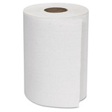 Hardwound Roll Towels, White, 8" X 350 Ft, 12 Rolls/carton