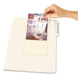 Peel & Stick Photo Holders, 4 3/8 X 6 1/2, Clear, 10/pack