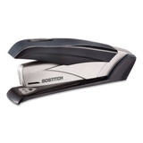 Influence+ 28 Premium Desktop Stapler, 28-sheet Capacity, Black/silver