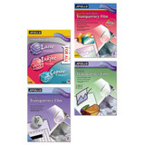 B/w Laser Transparency Film, Letter, Clear, 50/box