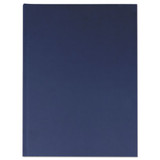Casebound Hardcover Notebook, Wide/legal Rule, Dark Blue, 10.25 X 7.68, 150 Sheets