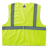 Glowear 8205hl Type R Class 2 Super Econo Mesh Safety Vest, Lime, 2x-/3x-large
