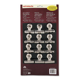Bulldog Magnetic Clips, 0.5", Nickel-plated, 12/box