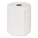 Hardwound Roll Towels, 1-ply, White, 8" X 350 Ft, 12 Rolls/carton