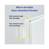 Heavy-duty View Binders, 3 Rings, 1.5" Capacity, 11 X 17, White Heavy-duty View Binders, 3 Rings, 1.5" Capacity, 11 X 17, White