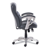 Emerson Task Chair, Supports Up To 300 Lbs., Gray Seat/gray Back, Silver Base