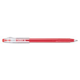 Frixion Colorsticks Erasable Stick Gel Pen, Fine 0.7mm, Red Ink/barrel, Dozen