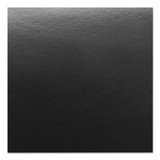 Leather Look Presentation Covers For Binding Systems, 11.25 X 8.75, Black, 50 Sets/pack