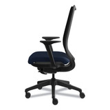 Nucleus Series Work Chair With Ilira-stretch M4 Back, Supports Up To 300 Lbs., Navy Seat/back, Black Base