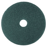 Low-speed High Productivity Floor Pads 5300, 16" Diameter, Blue, 5/carton