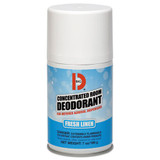 Metered Concentrated Room Deodorant, Fresh Linen Scent, 7 Oz Aerosol, 12/box