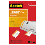 Laminating Pouches, 5 Mil, 2.5" X 4.2", Gloss Clear, 25/pack