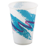 Jazz Waxed Paper Cold Cups, 10oz, Rolled Rim, 2000/carton