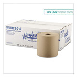 Hardwound Roll Towels, 8 X 350 Ft, Natural, 12 Rolls/carton