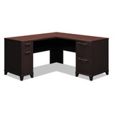 Enterprise Collection L-desk Surface Only, 60w X 60d X 29.75h, Mocha Cherry, Box 2 Of 2