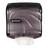 Ultrafold Towel Dispenser, 11 1/2 X 6 X 11 1/2, Plastic, Black Pearl