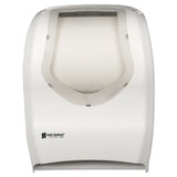 Smart System With Iq Sensor Towel Dispenser, 16 1/2 X 9 3/4 X 12, White/clear