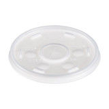 Plastic Cold Cup Lid For 5 Oz Cup, No Hole, Clear, 2500/carton