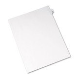 Preprinted Legal Exhibit Side Tab Index Dividers, Allstate Style, 10-tab, 28, 11 X 8.5, White, 25/pack