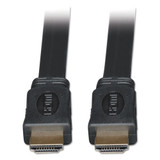 High Speed Hdmi Flat Cable, Ultra Hd 4k, Digital Video With Audio (m/m), 6 Ft.