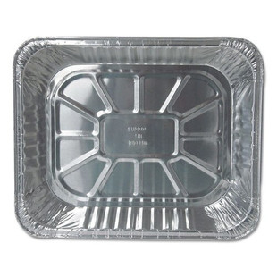 Aluminum Steam Table Pans, Half Size, Deep, 100/carton