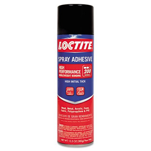 Spray Adhesive, 13.5 Oz, Dries Clear