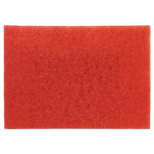 Low-speed Buffer Floor Pads 5100, 28" X 14", Red, 10/carton