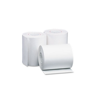 Direct Thermal Printing Thermal Paper Rolls, 4.38" X 127 Ft, White, 50/carton