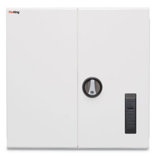 Medical Storage Cabinet With Electronic Lock, 24w X 14d X 24h, White