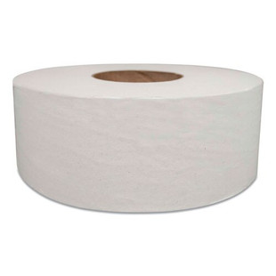 Jumbo Bath Tissue, Septic Safe, 2-ply, White, 1000 Ft, 12/carton